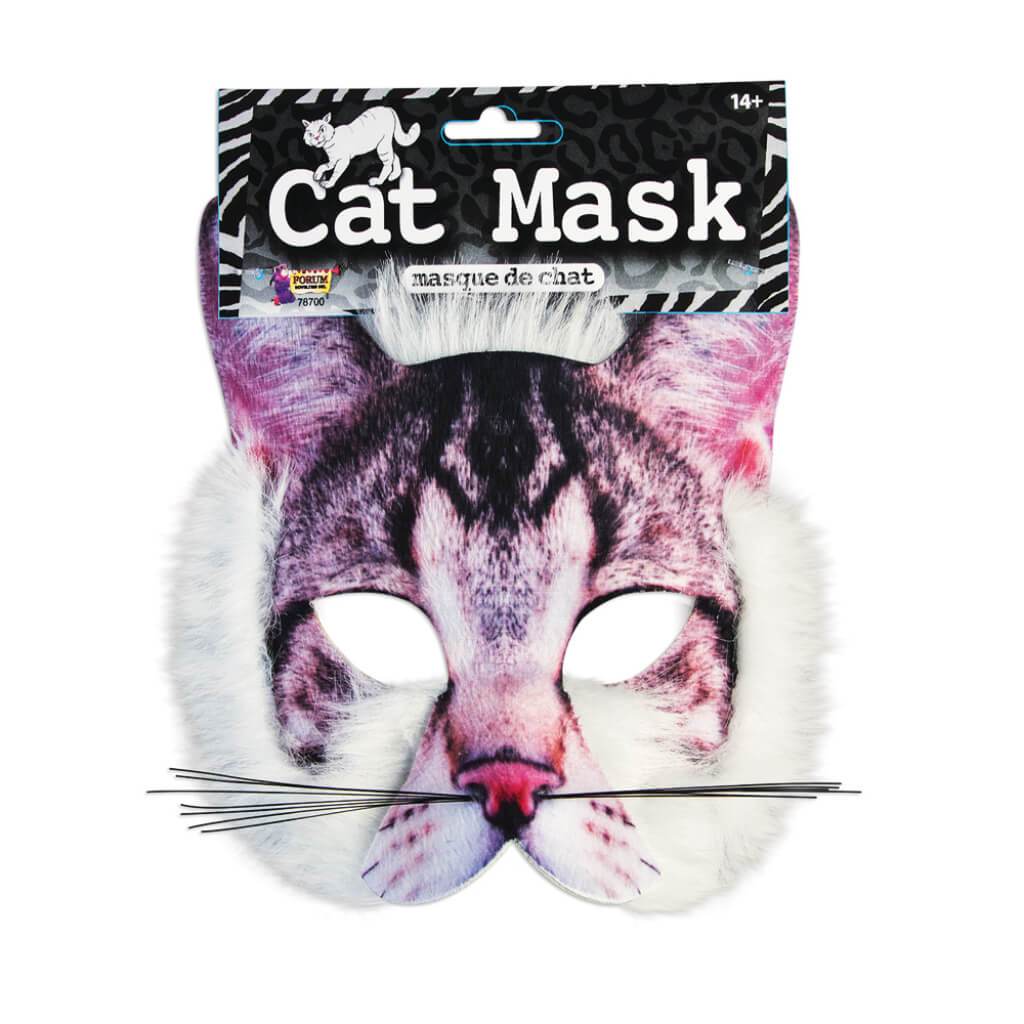 Cat Face Half Mask