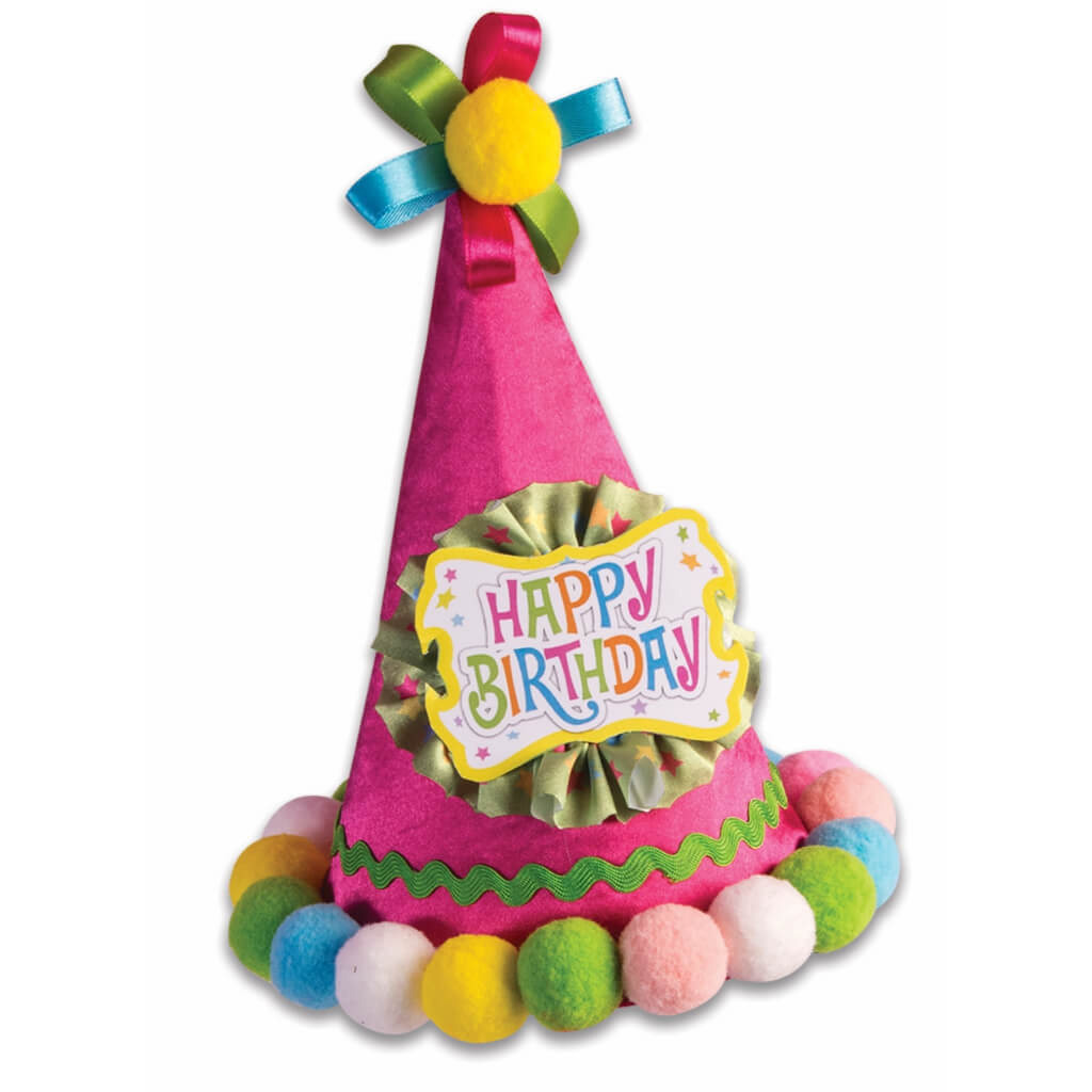 CONE HAT HAPPY BIRTHDAY 