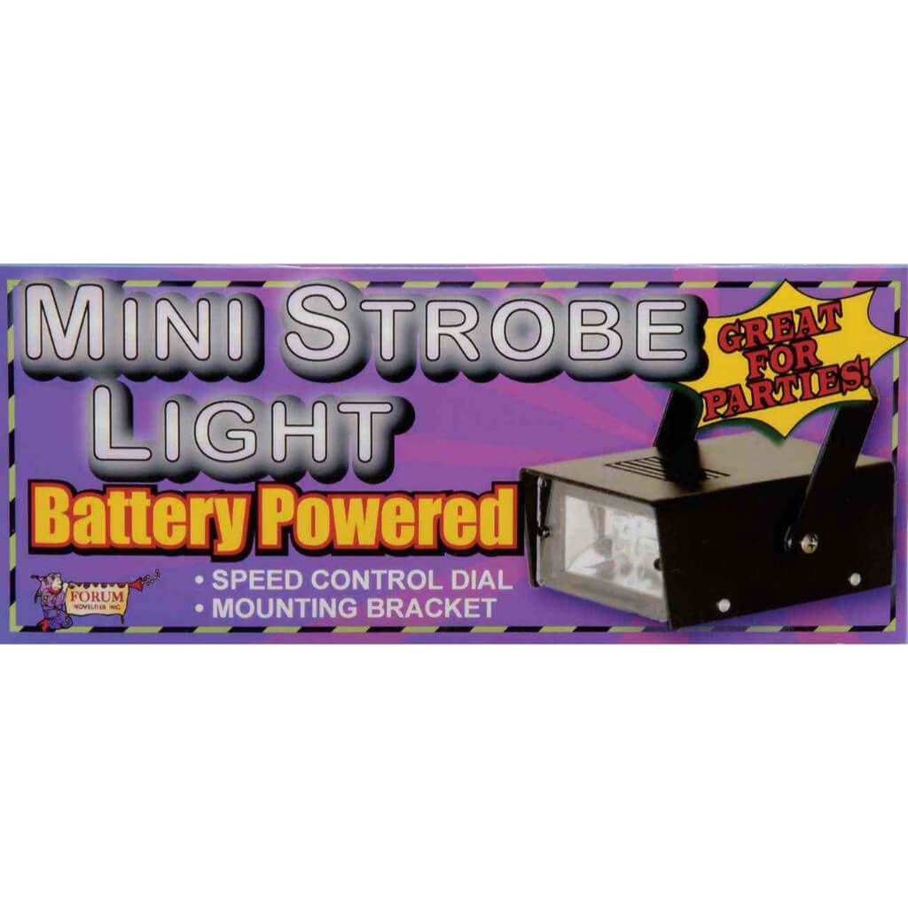 MINI LED STROBE LIGHT BATTERY OPERATED 