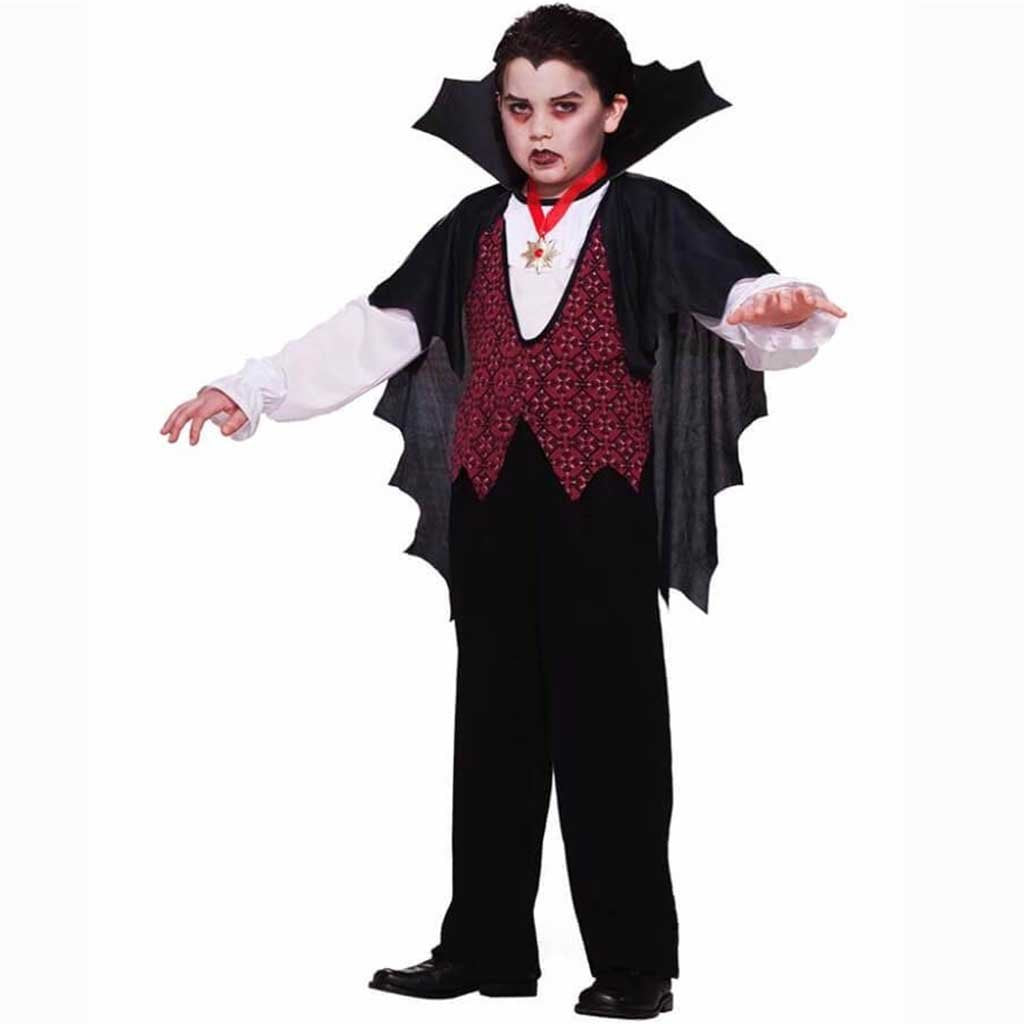 Vampire Boy Costume 8-10 Medium