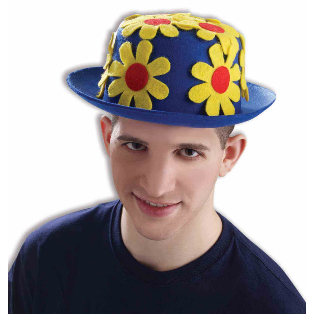 Clown Daisy Derby Hat