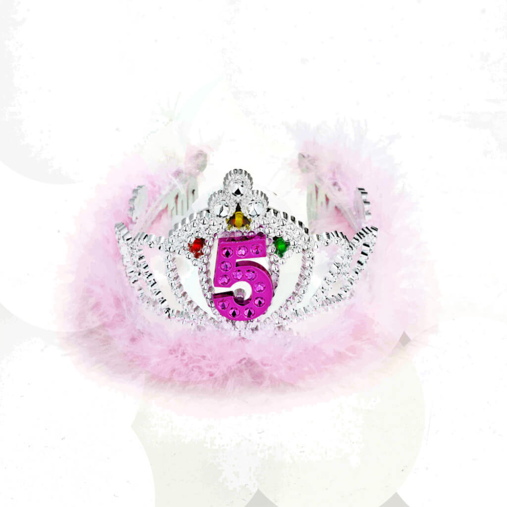 TIARA FLASHING BIRTHDAY #5 