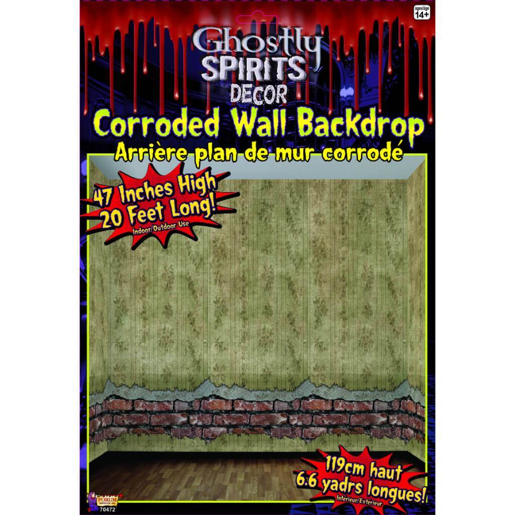 Wall Backdrop Corroded Ghostly Spirits 