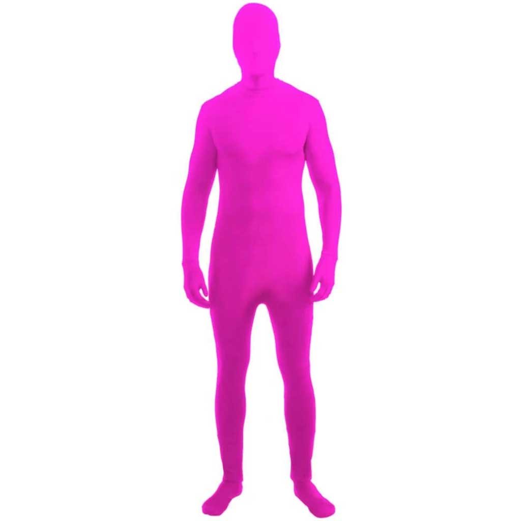 I&#39;m Invisible Neon Pink Costume 12-14 Large