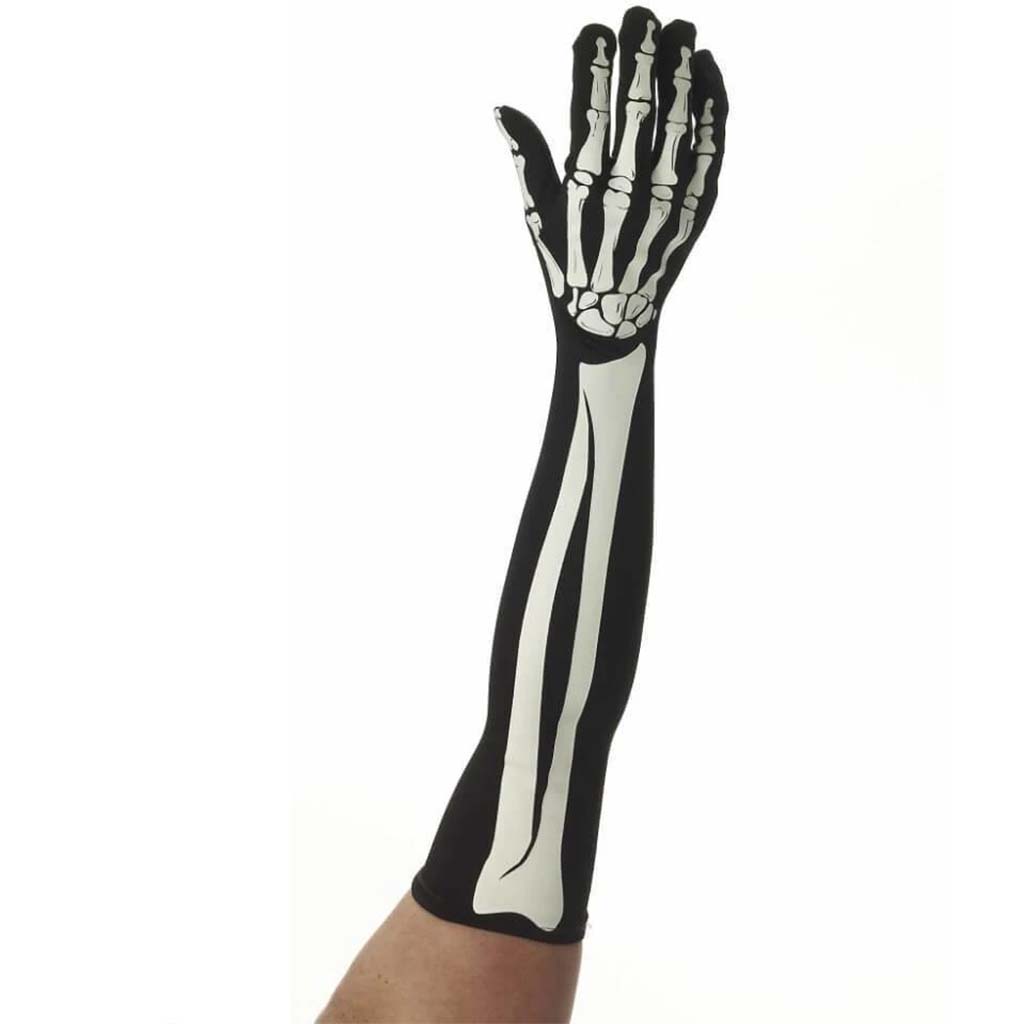 Gloves Skeleton Long 