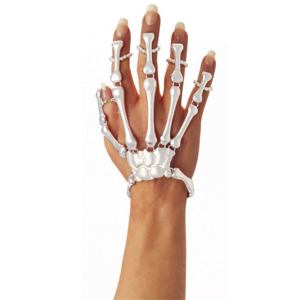 Hand Bracelet Skeleton Skull