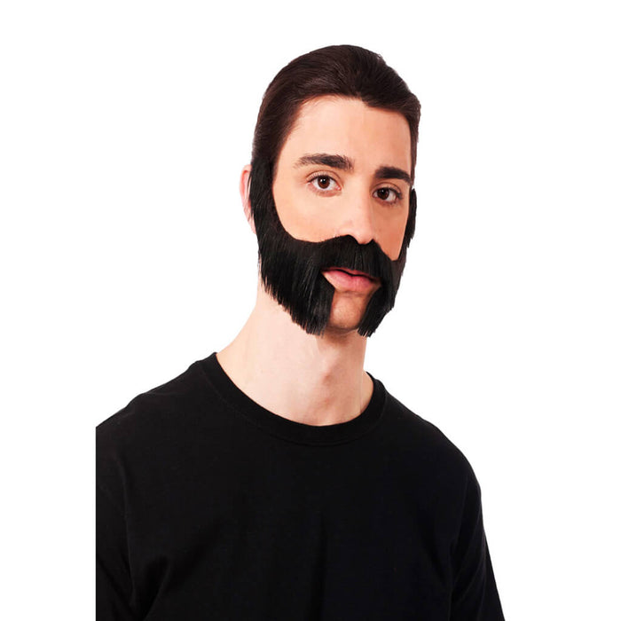Chinless Moustache & Beard