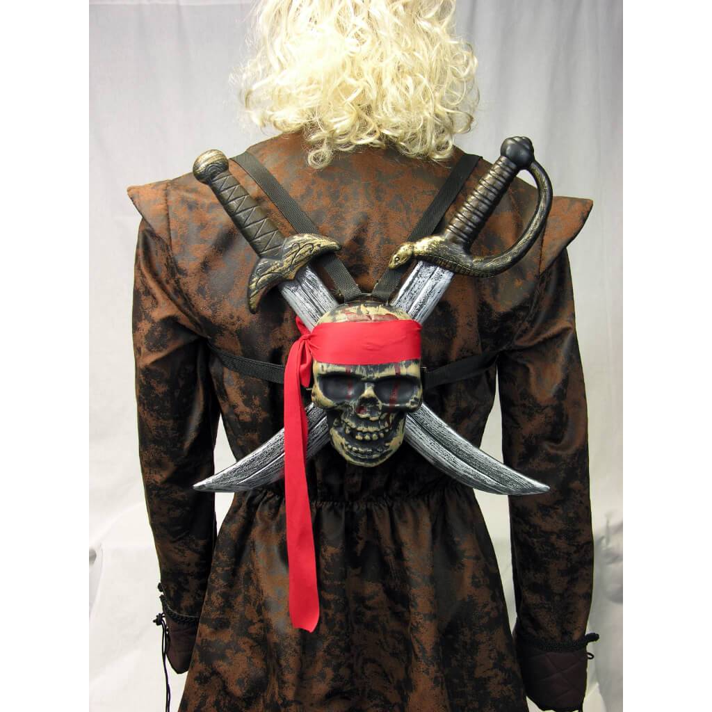Caribbean Pirate Skull Sword Set