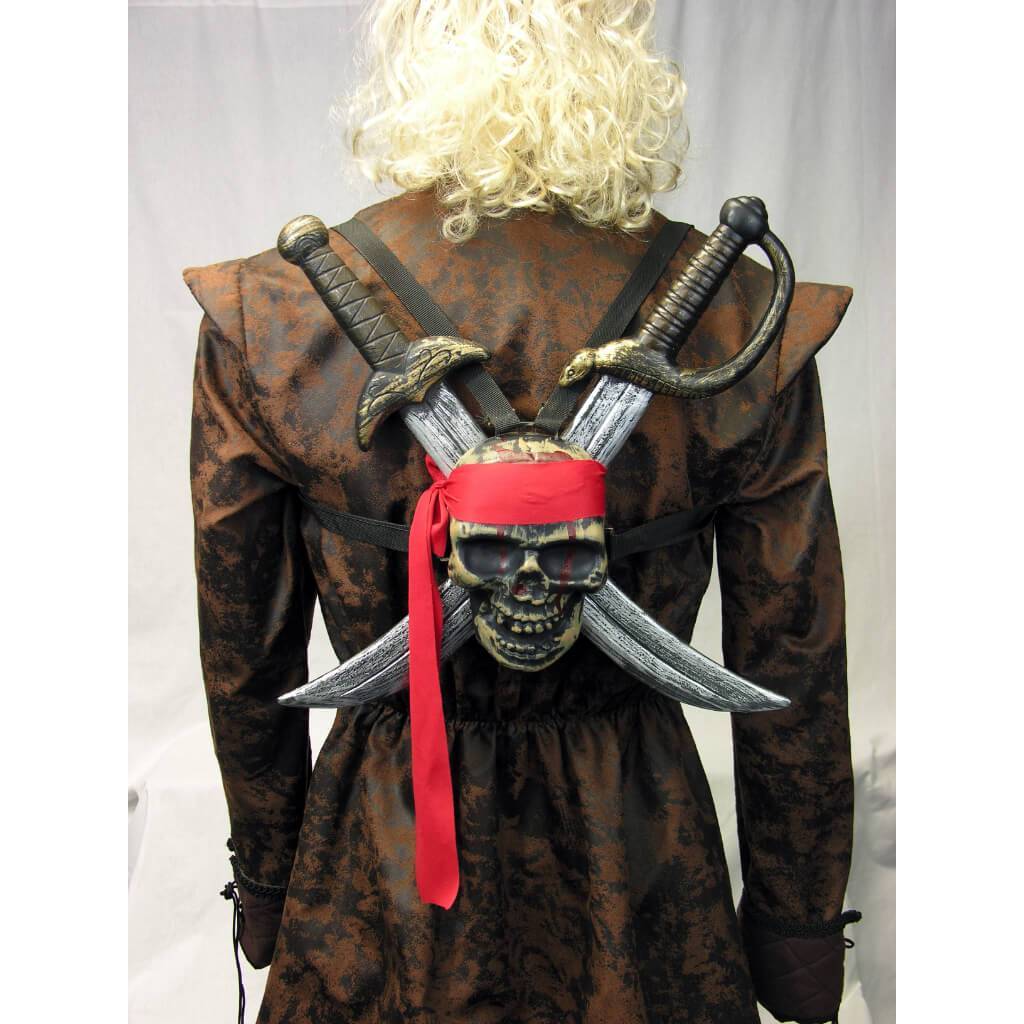 Caribbean Pirate Skull Sword Set