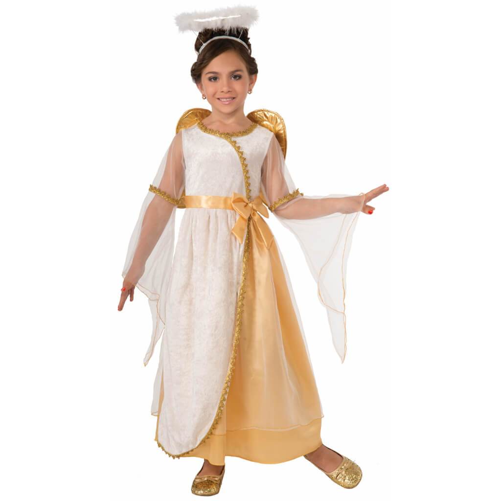 Goldent Angel Costume 2-4 X-Small