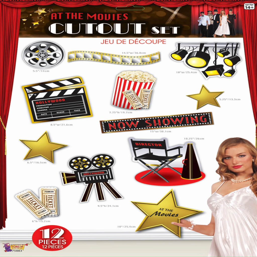 AT THE MOVIES - CUTOUT SET 