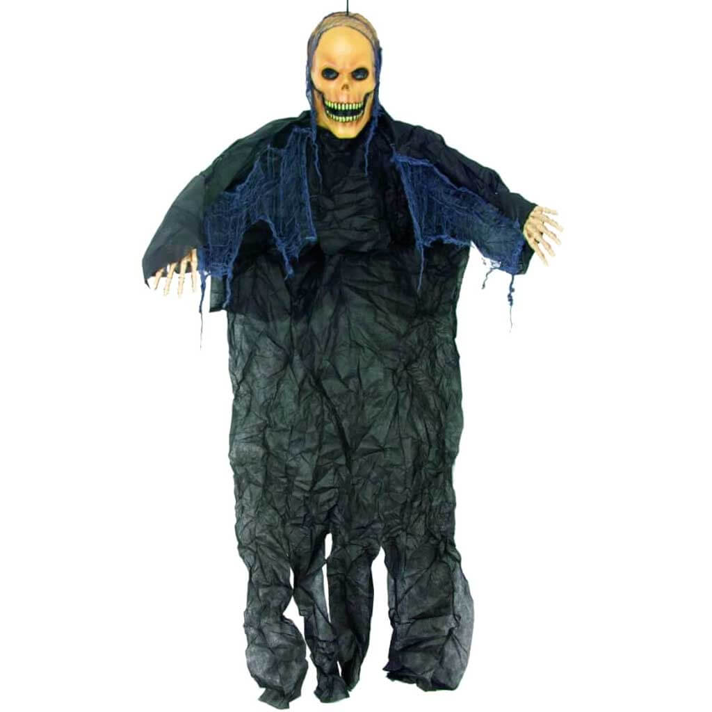 Hanging Vacu Skull 7in Prop 