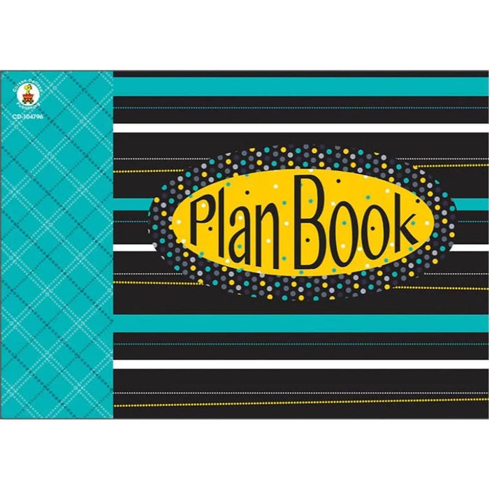 Bk Black White & Bold Plan Book 