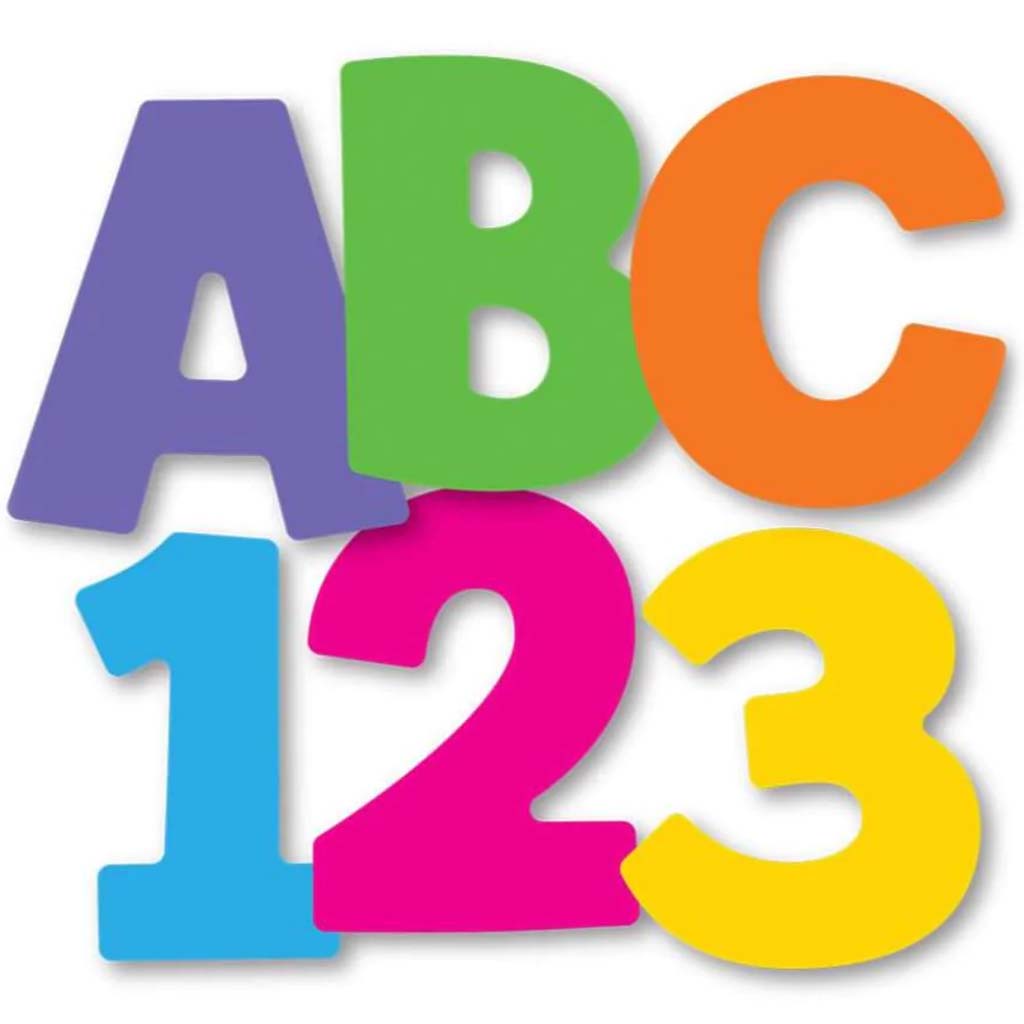 Color Splash Ez Letters 3In 