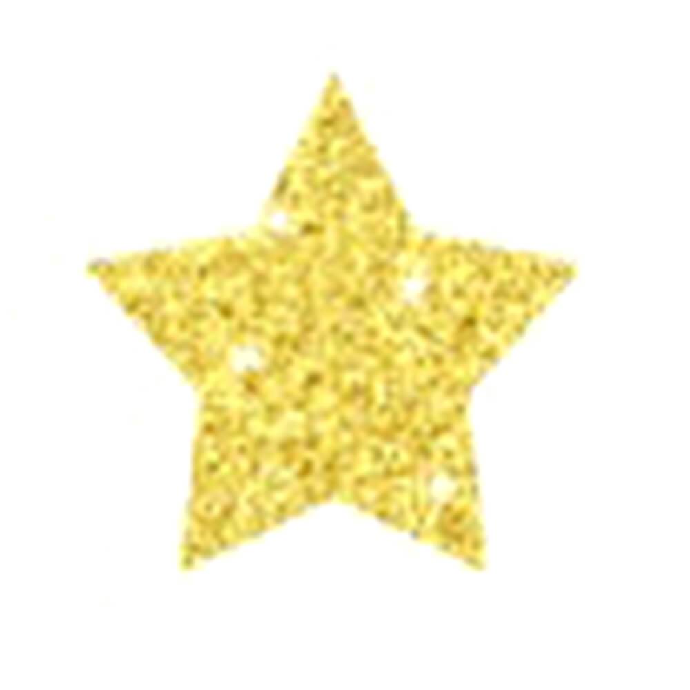 Stars, Gold Dazzle Chart Seals