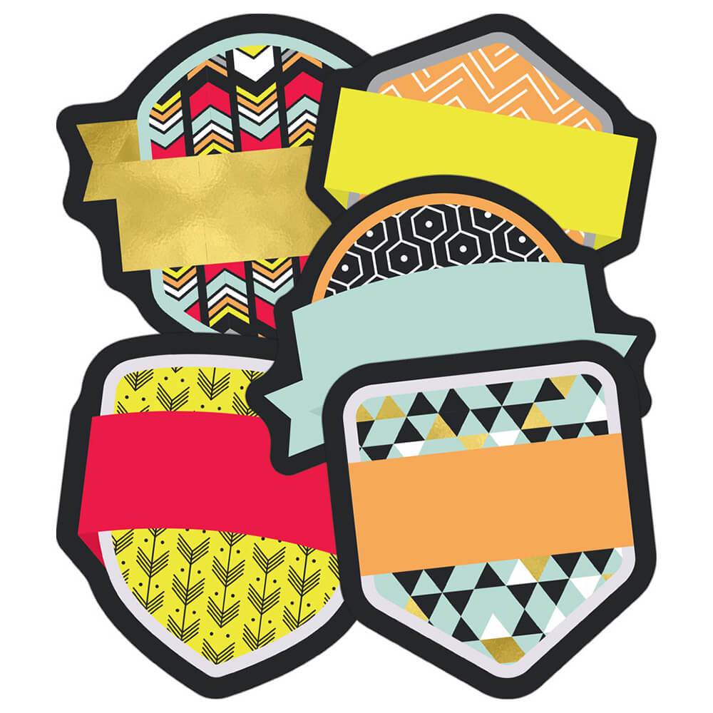 Badges Mini Cut Outs 