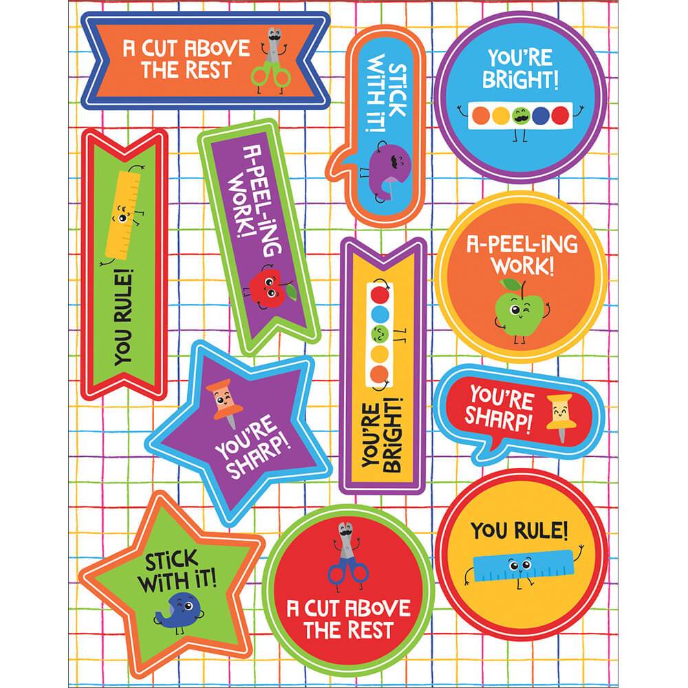 School Tools Motivators Motivational Stickers 