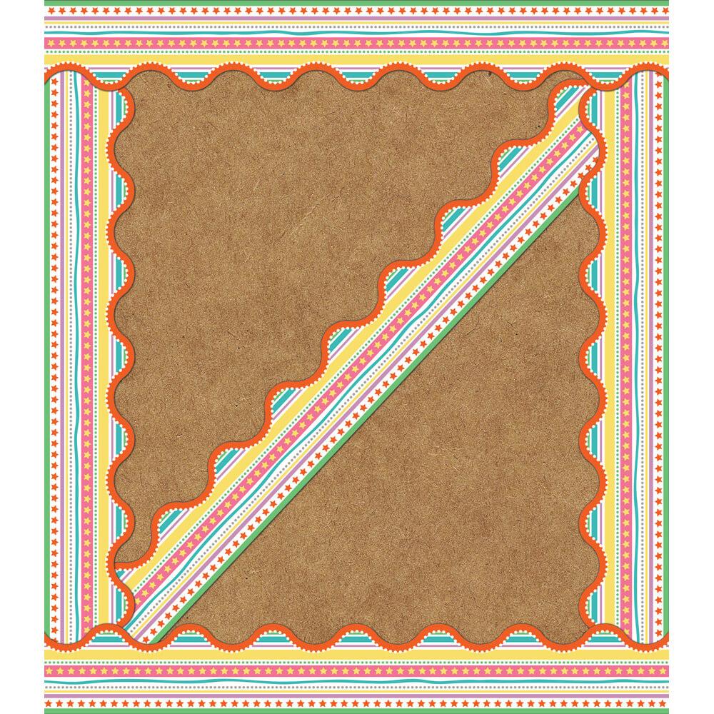 Star Fair Scalloped Borders 