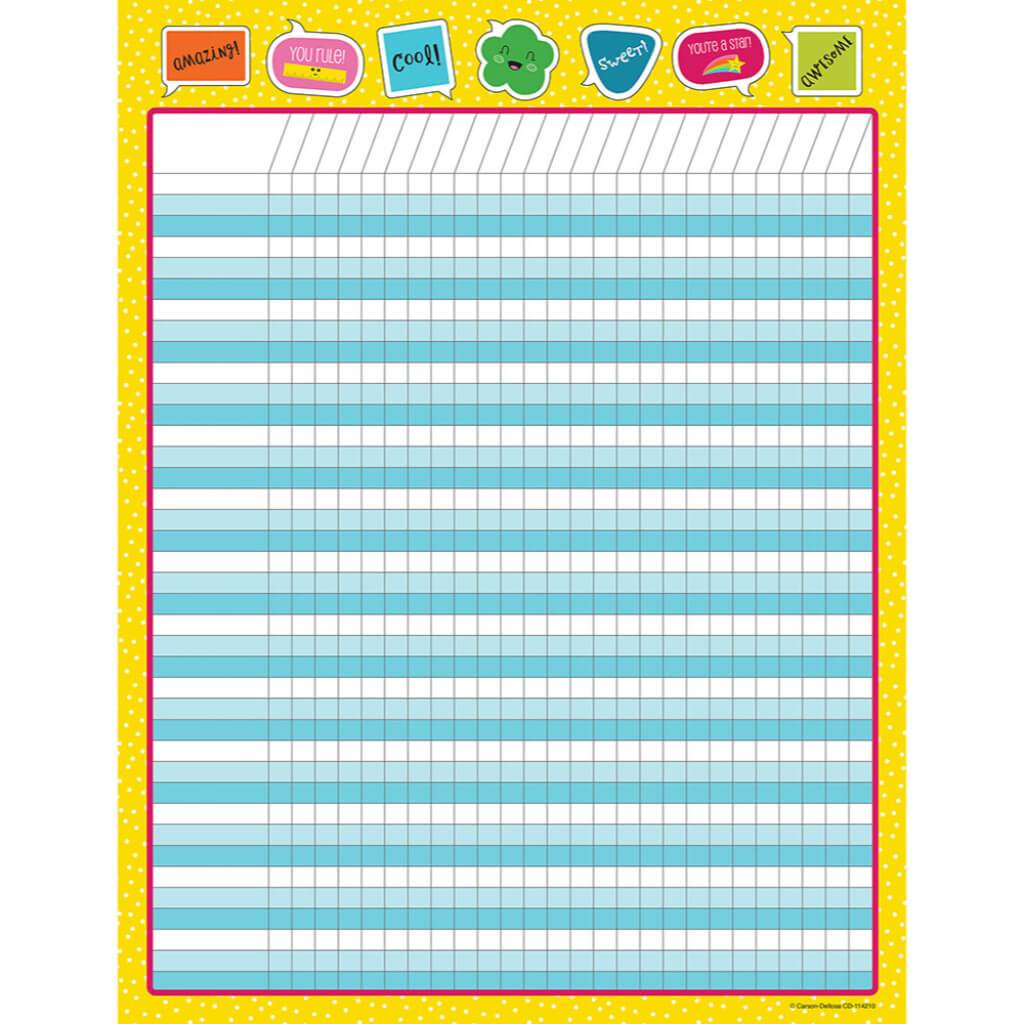 School Pop Incentive Chart 