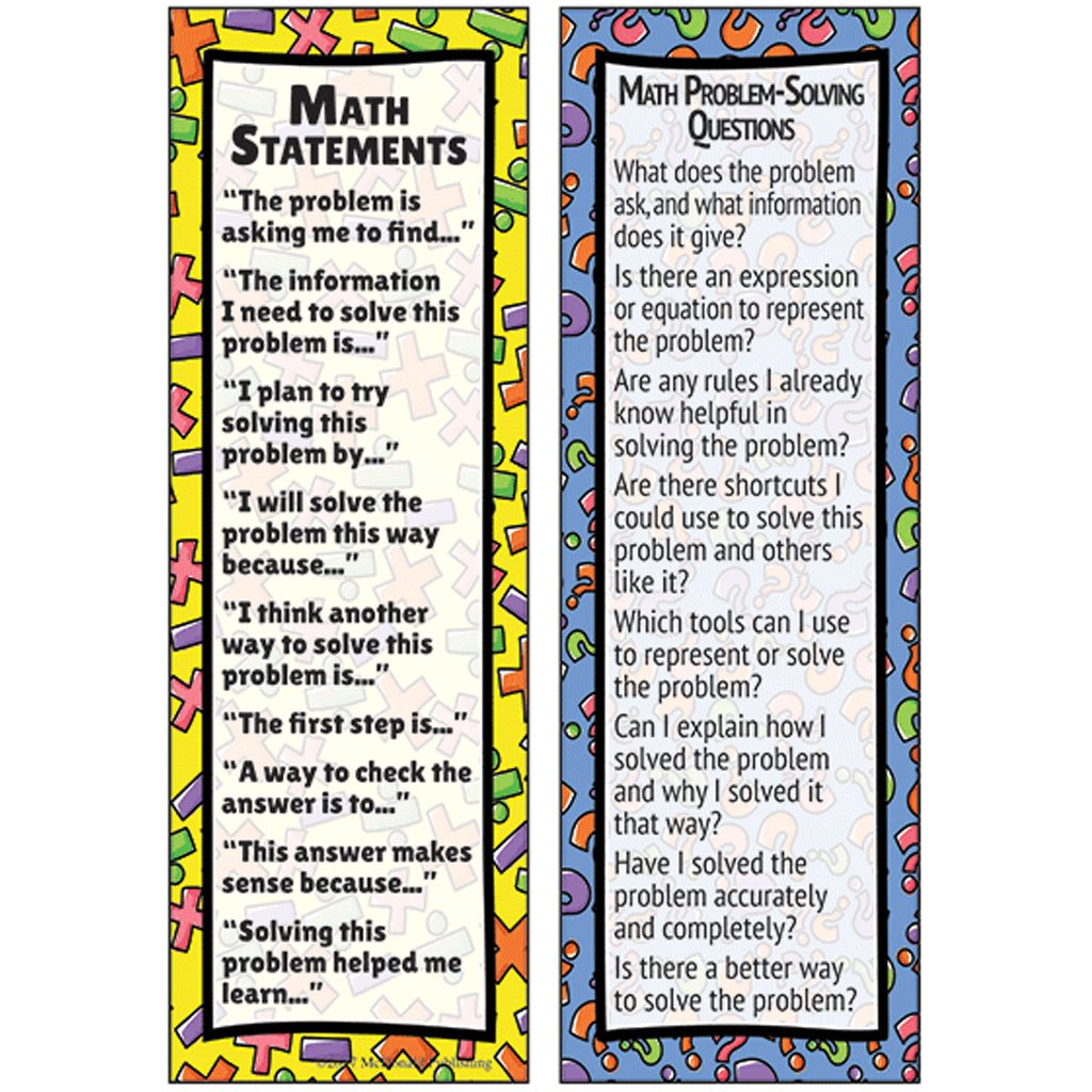 Smart Bookmarks Math Talk
