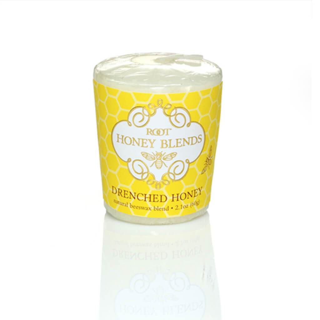 Votive Candle Drenched Honey 