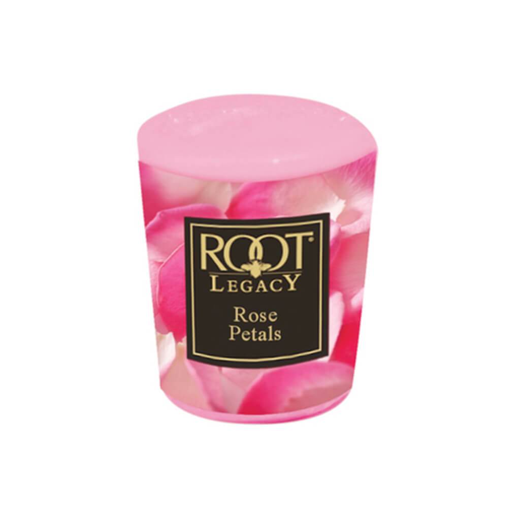 Votive Candle Rose Petals 