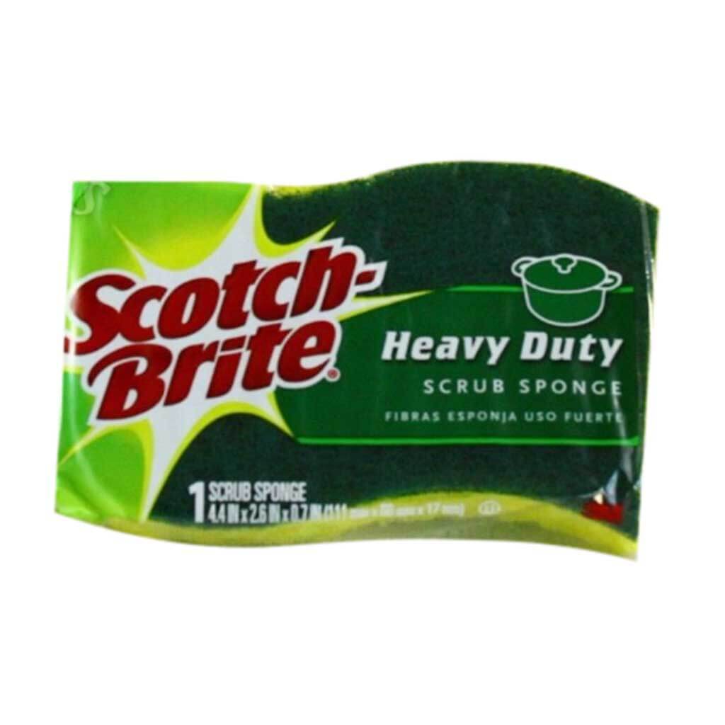 SCOUR PAD, NO SCRATCH MULTI-PURPOSE 3.85&quot;X6&quot; 