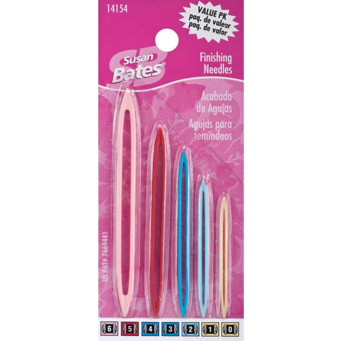 Susan Bates Finishing Needles For Yarn Weights 0 To 6