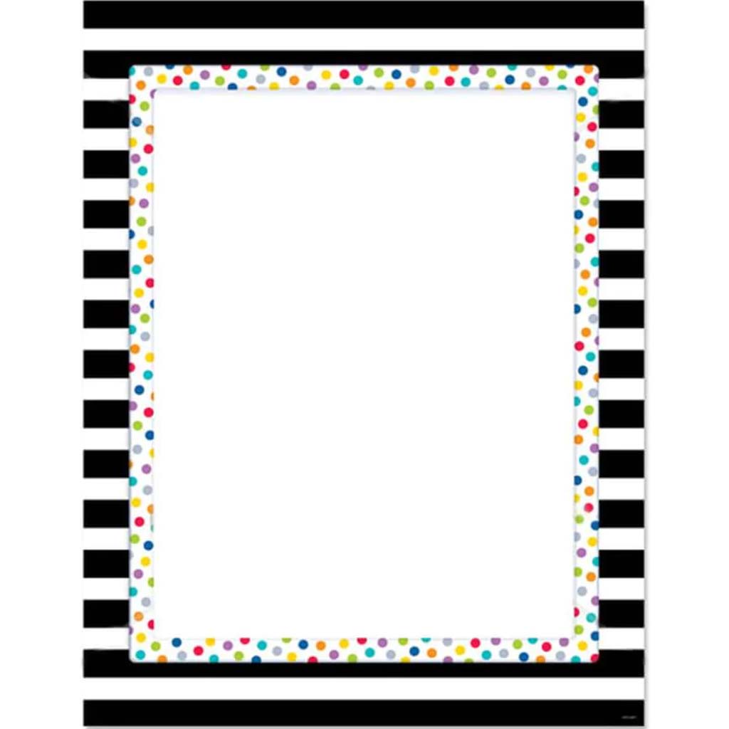 Bold &amp; Bright Blank Chart 