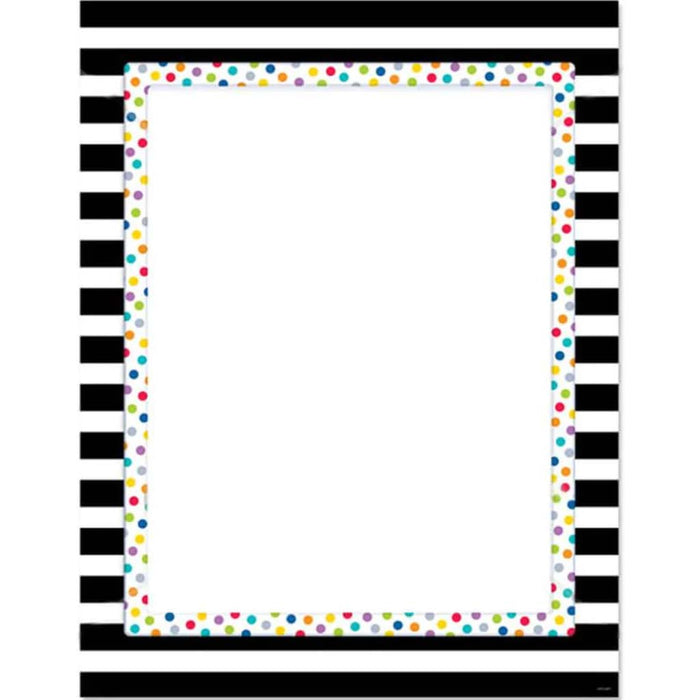 Bold & Bright Blank Chart 
