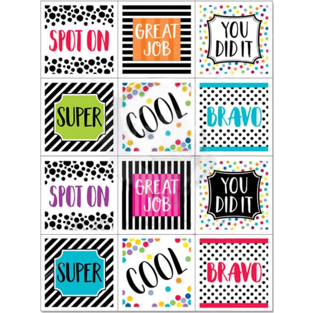 Bold &amp; Bright Rewards Stickers 