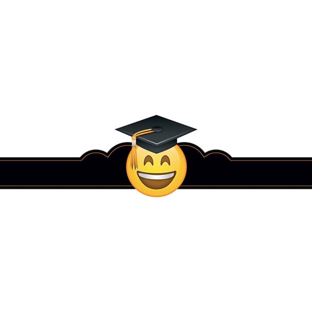 Graduation Smiley Face Smiley Face Graduation Pencil Topper | Sue's