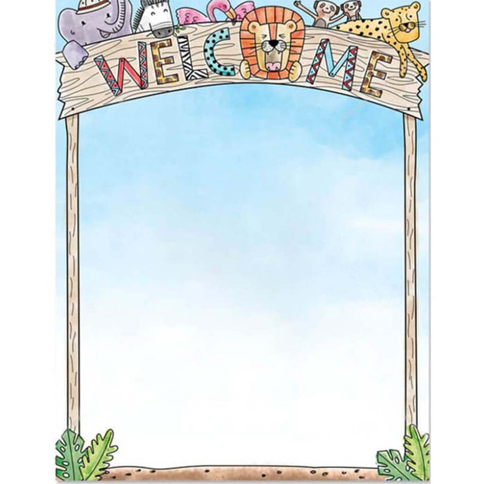 Safari Friends Welcome Chart 