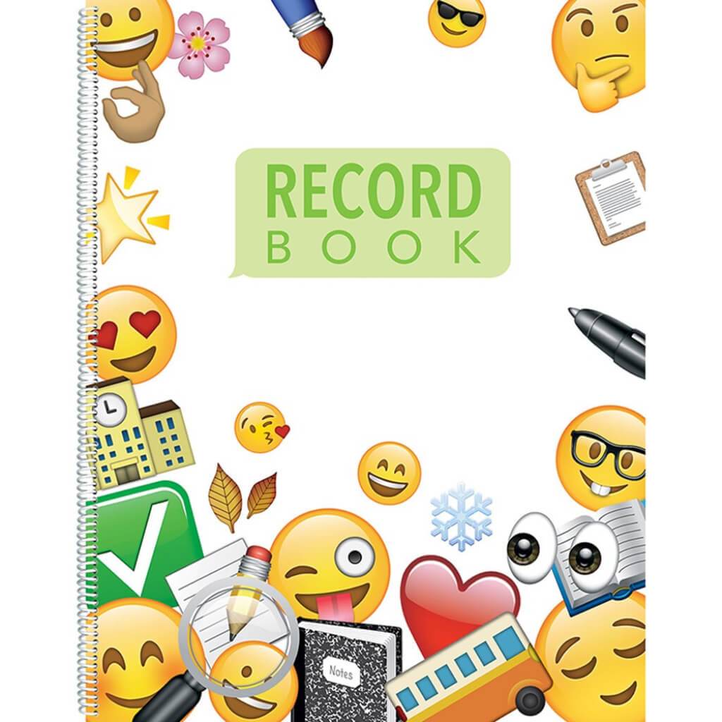 Emoji Fun Record Book 