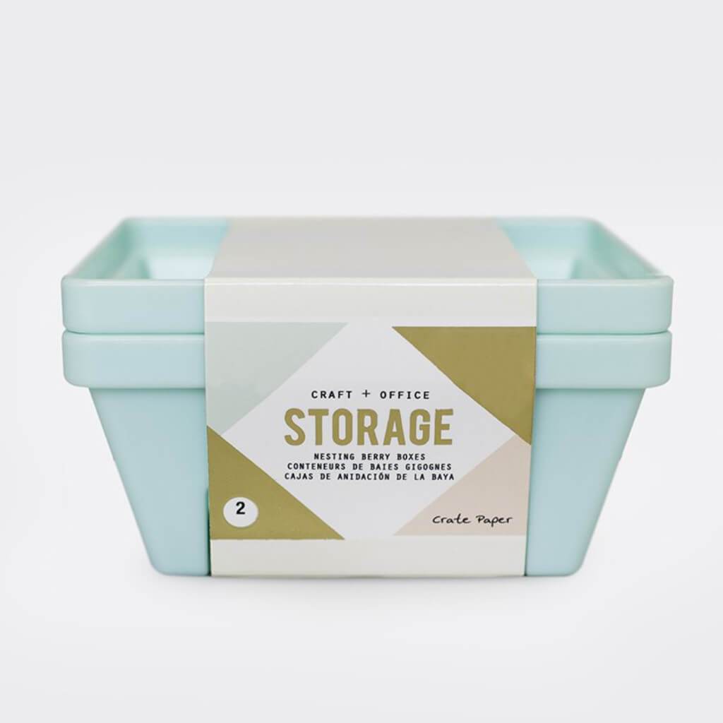 DESKTOP NESTING BERRY CONTAINERS 