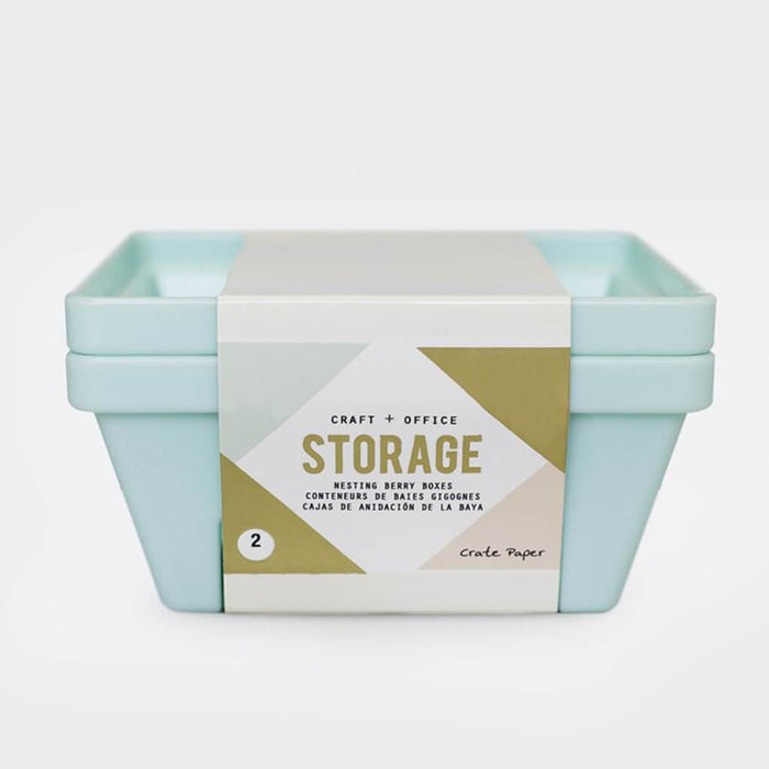 DESKTOP NESTING BERRY CONTAINERS 