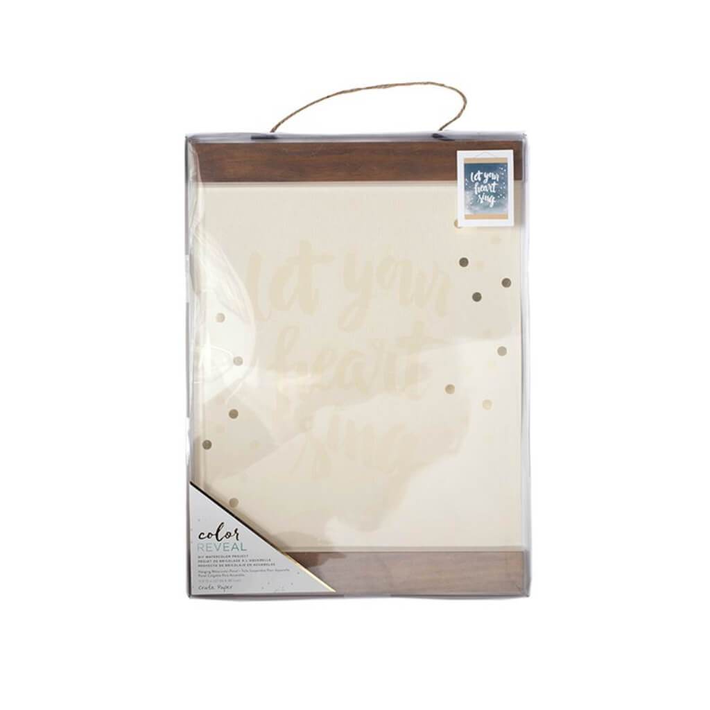 COLOR REVEAL WATERCOLOR HANGING 11IN X 15IN 