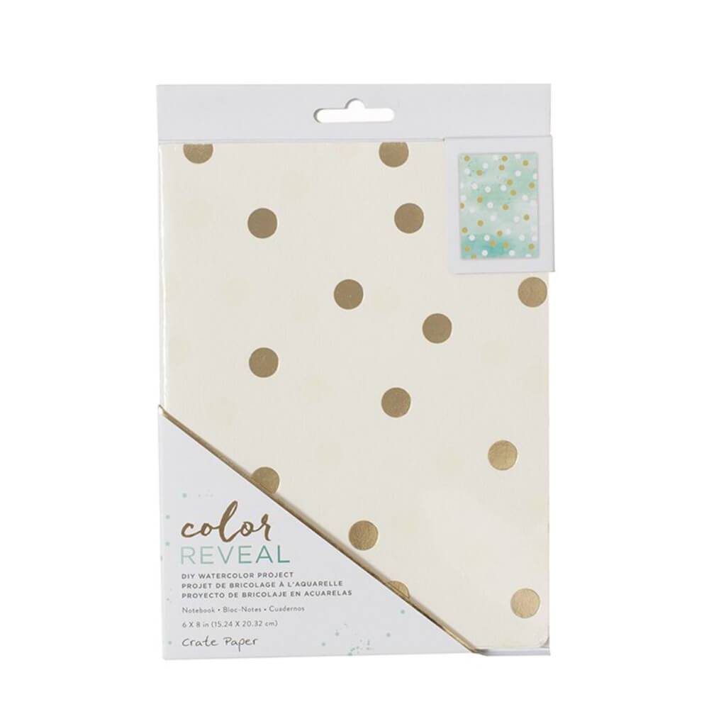 COLOR REVEAL WATERCOLOR NOTEBOOK 6IN X 8IN 