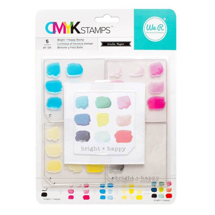 STAMP KIT BRIGHT AND HAPPY 