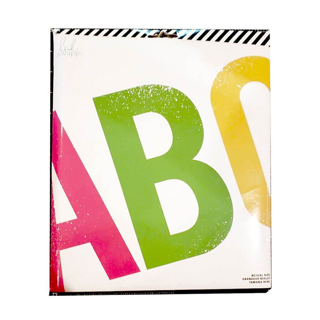 Chalk Art Alphabet Stencils 