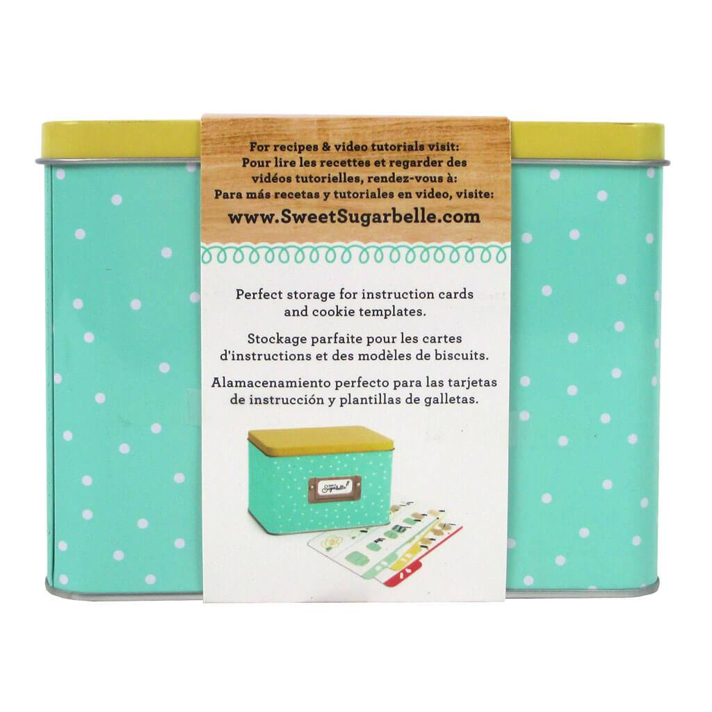 RECIPE CARD TIN BOX 