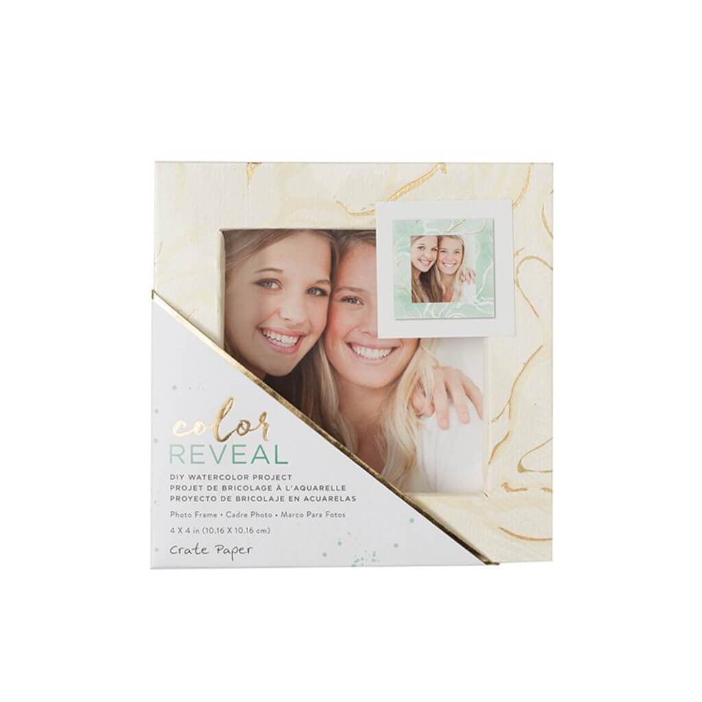 COLOR REVEAL WATERCOLOR FRAME 4IN X 4IN 