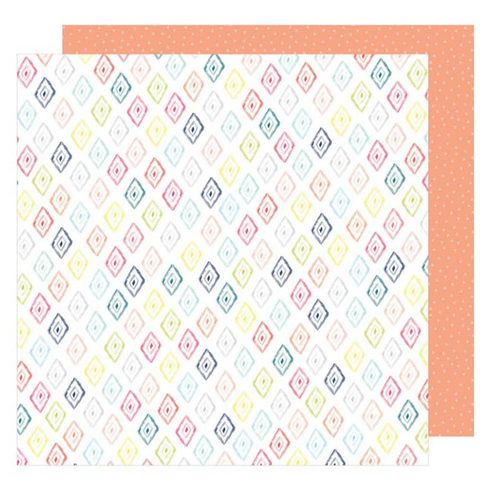 CARDSTOCK DOUBLE SIDED DIAMONDS FOREVER 12IN X 12IN 