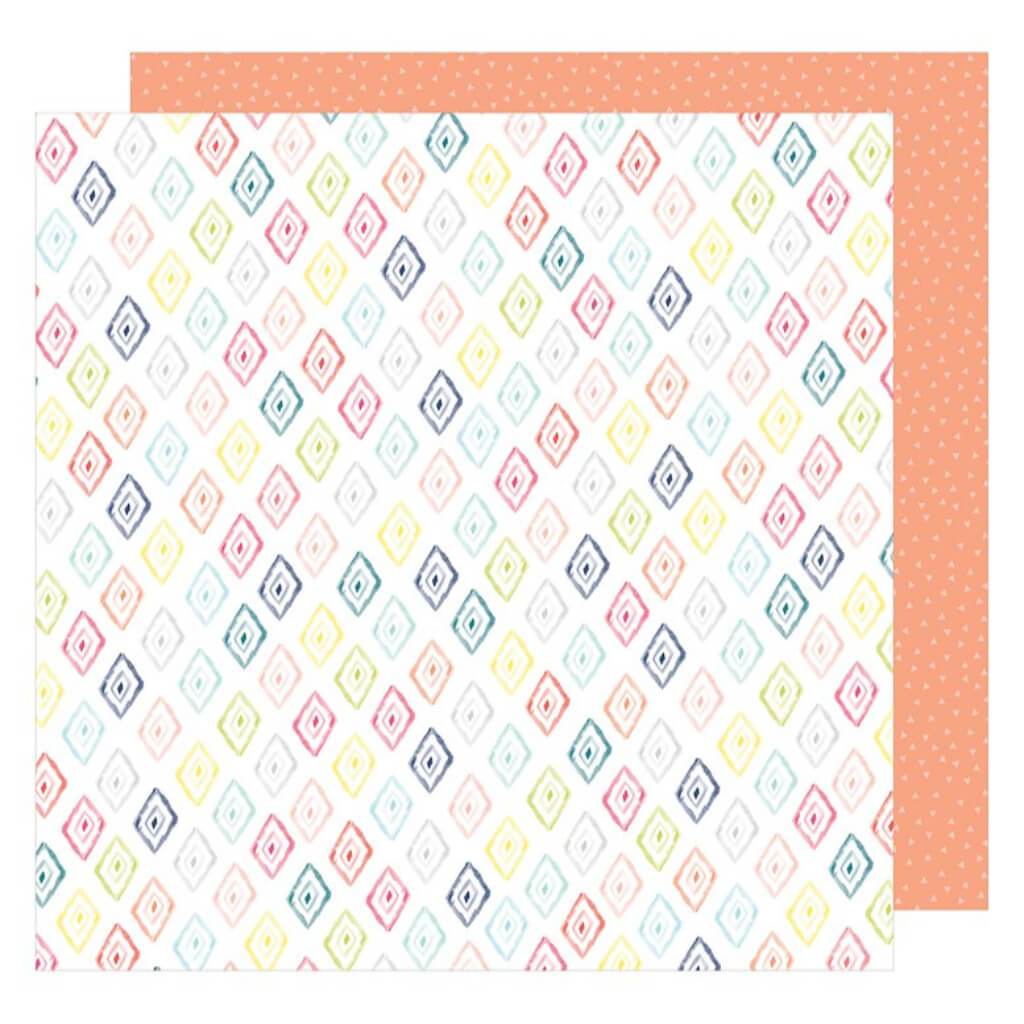CARDSTOCK DOUBLE SIDED DIAMONDS FOREVER 12IN X 12IN 