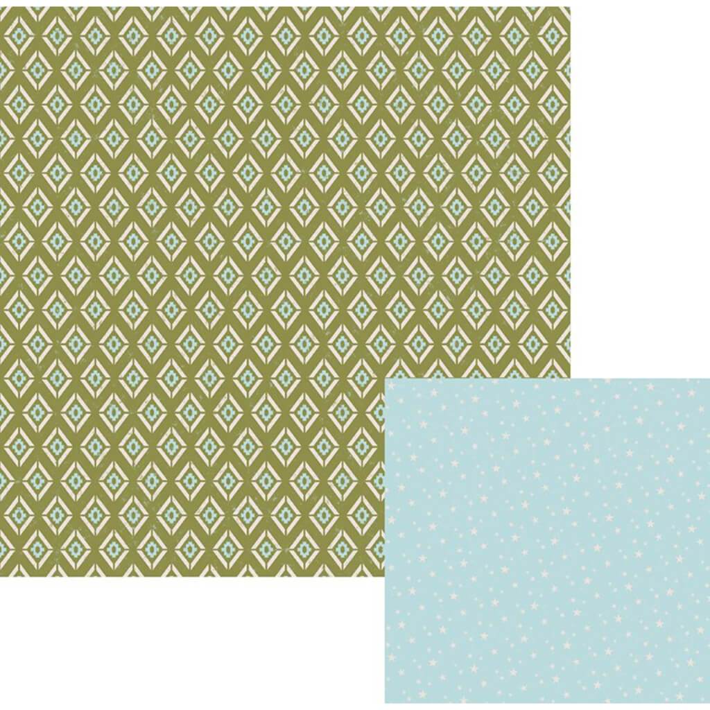 CARDSTOCK DOUBLE SIDED HIGH FIVE GOOD VIBES 12IN X 12IN 