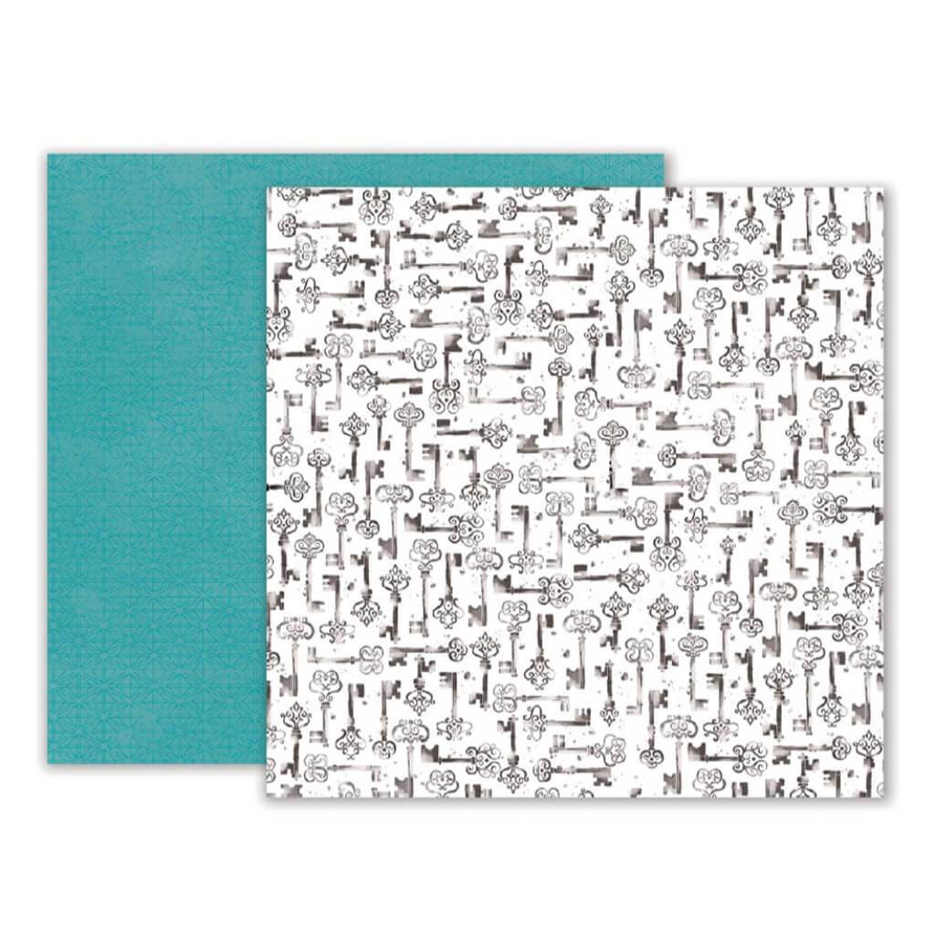 CARDSTOCK DOUBLE SIDED MOONSTRUCK NO 3 12IN X 12IN 