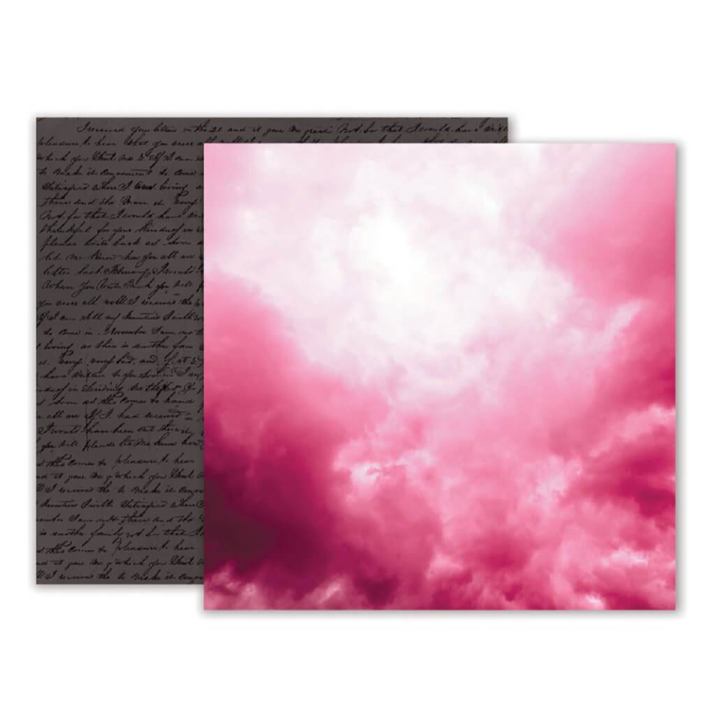 CARDSTOCK DOUBLE SIDED MOONSTRUCK NO 7 12IN X 12IN 
