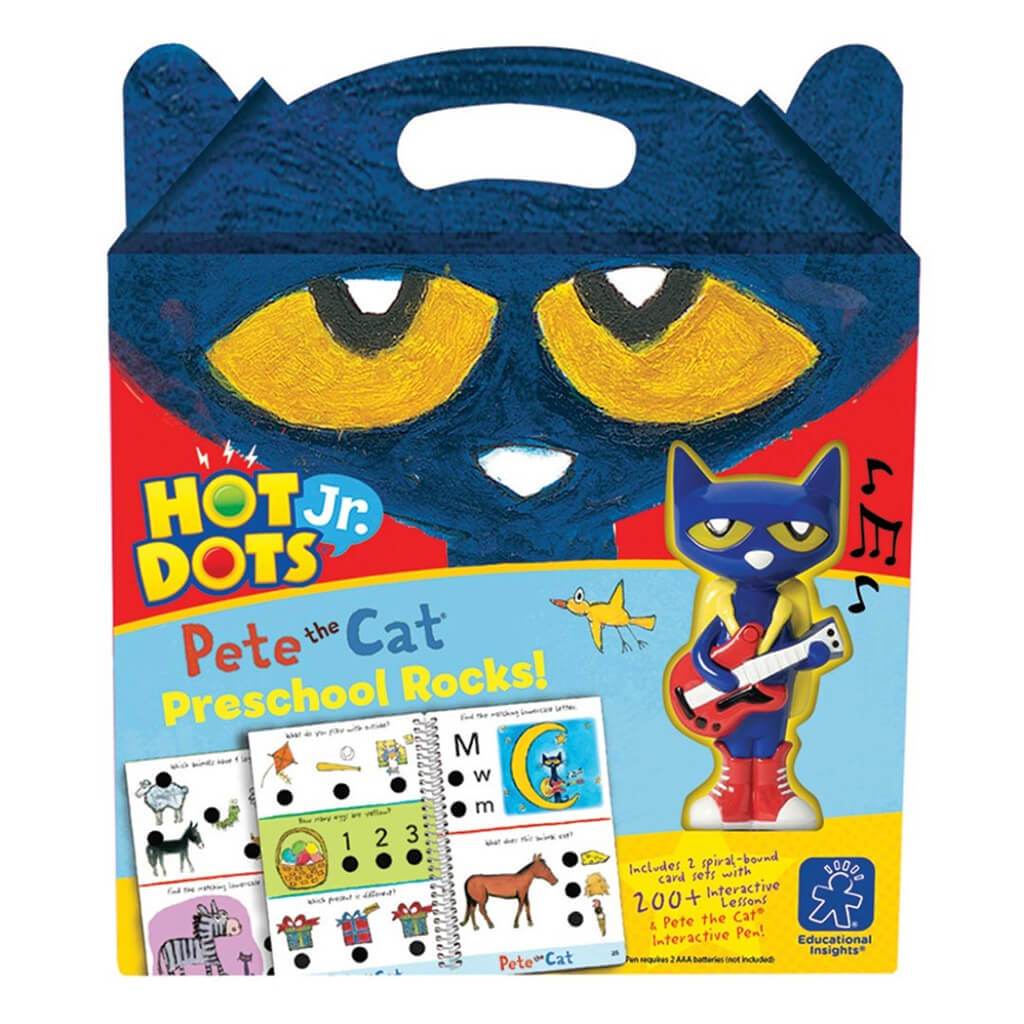 Hot Dots Jr. Pete the Cat Preschool Rocks! 