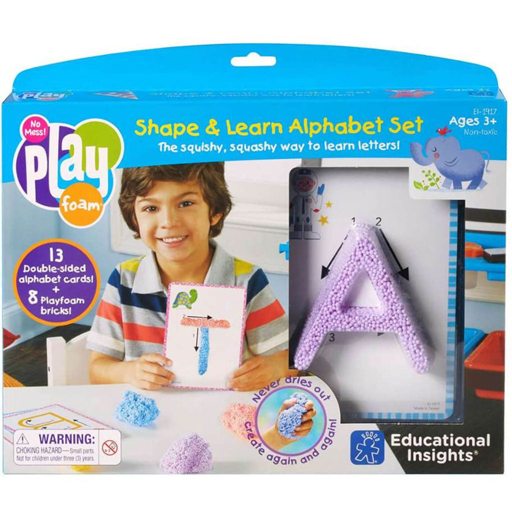 Playfoam Shape and Learn Alphabet Set