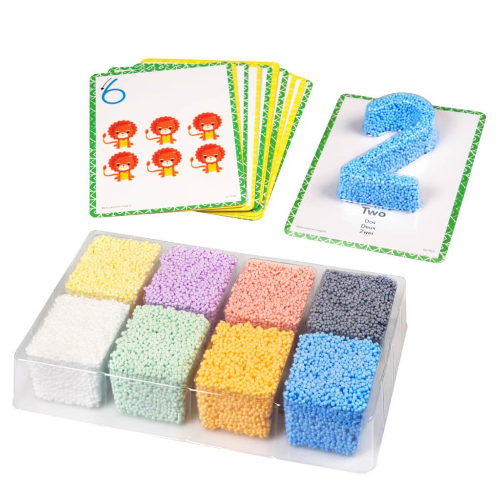 Playfoam Shape &amp; Learn Numbers Set 